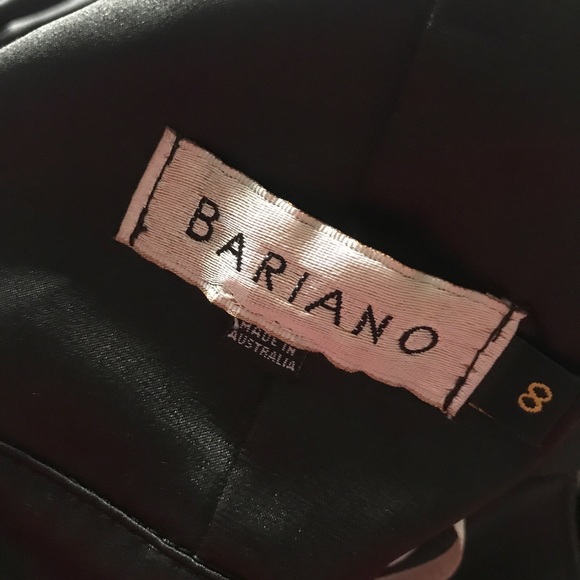 Bariano Size 8 Evening Club Event Black LBD Dress - Picture 9 of 9